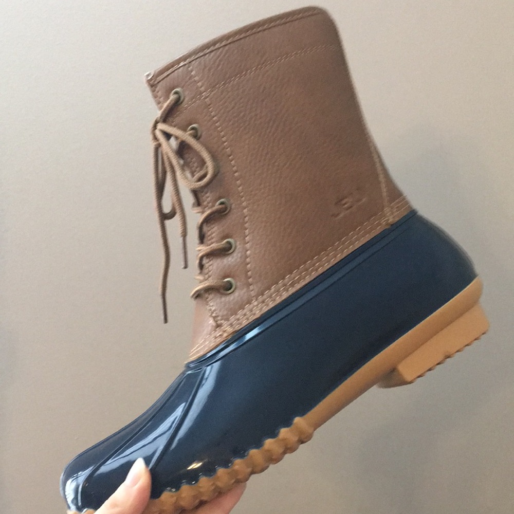 JBU Rubber Fur-Lined Duck Boots - Picture 12 of 16